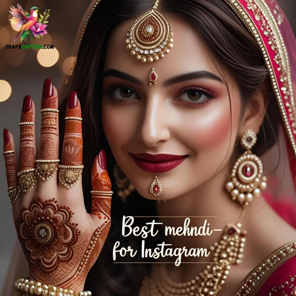 Best Mehndi Captions for Instagram 2025 🌿