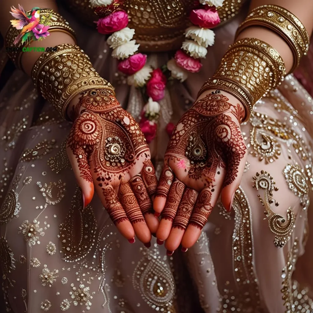 Engagement Mehndi Captions for Instagram 💍✨