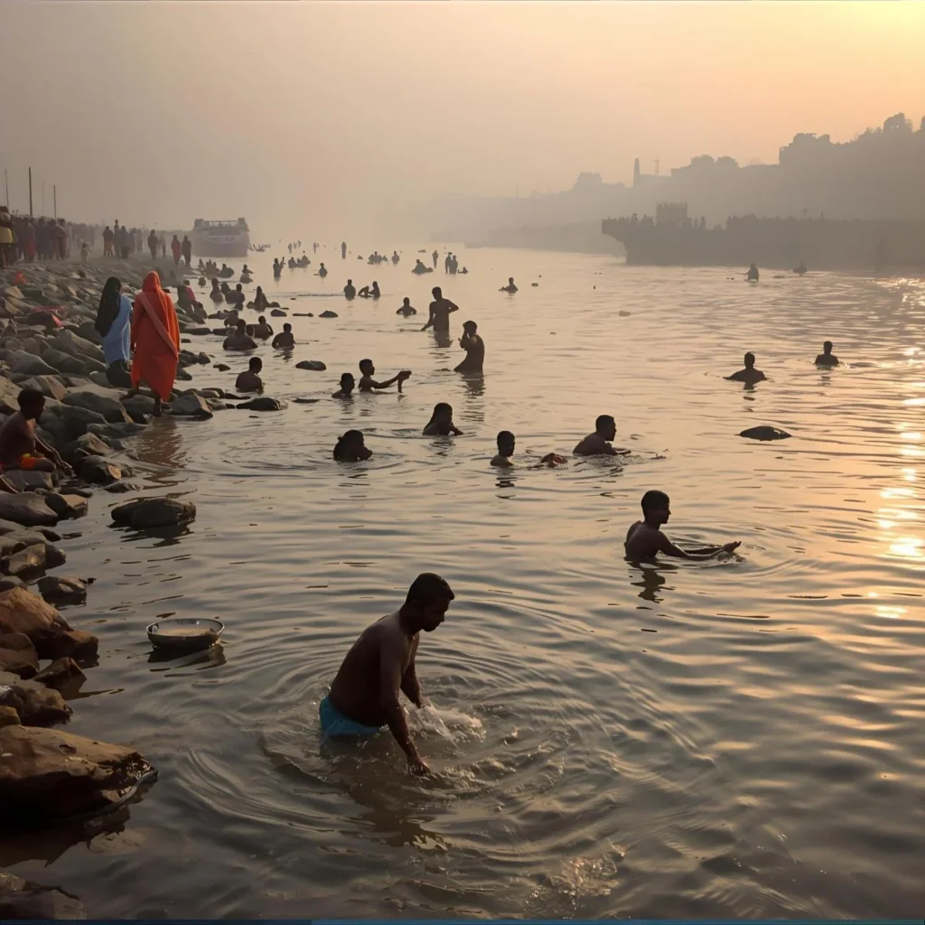 Ganga River Photography Captions 📸
