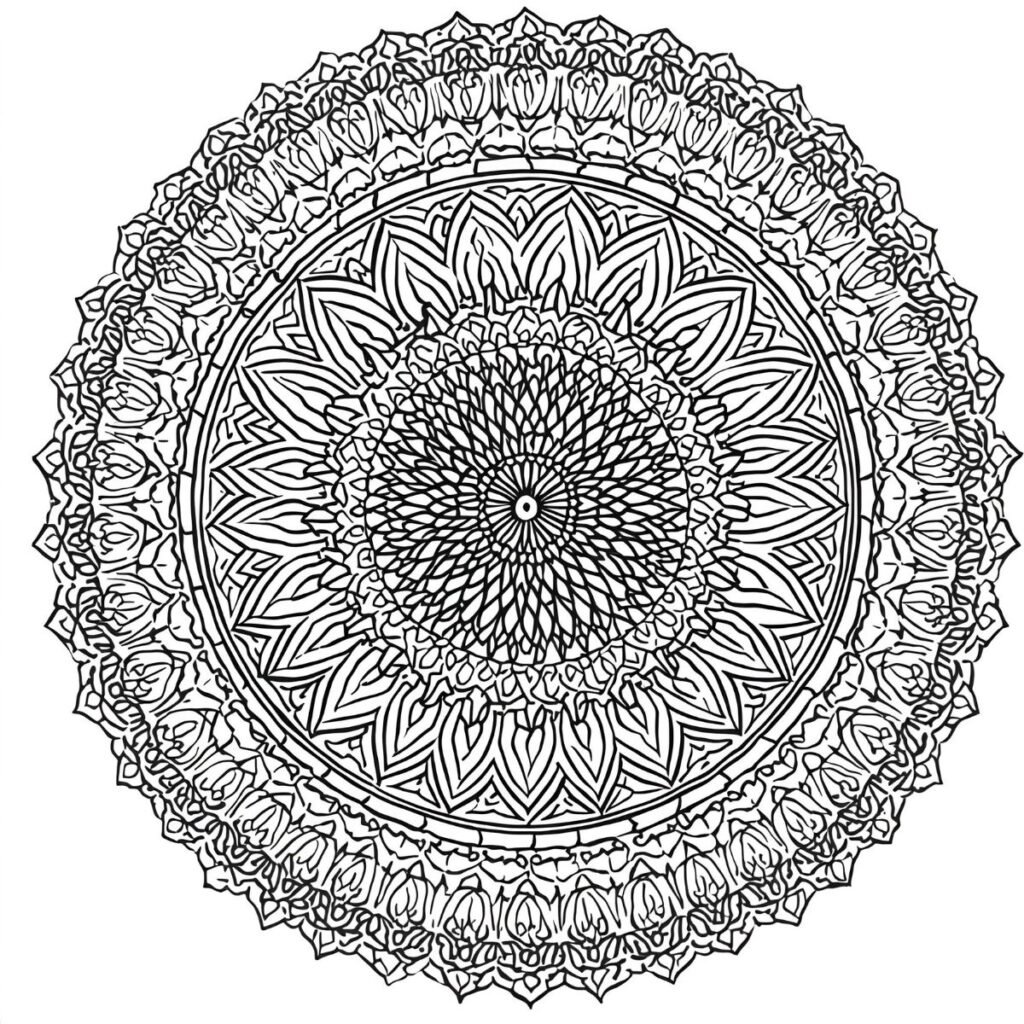 Mandala Love Captions for Couples & Soulmates