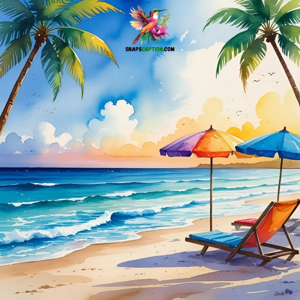 Short Beach Captions for Instagram