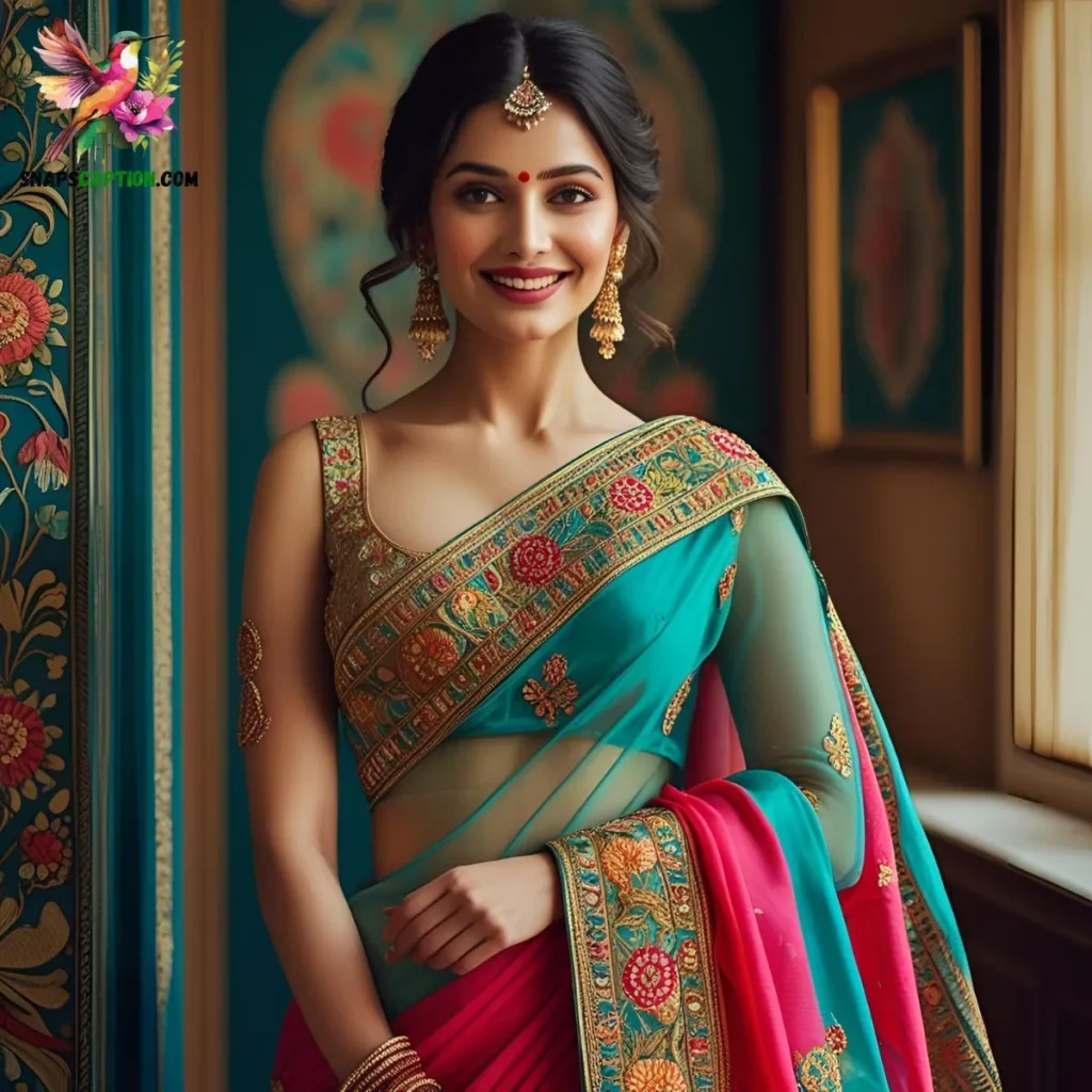  Saree Captions For Wedding Pictures 