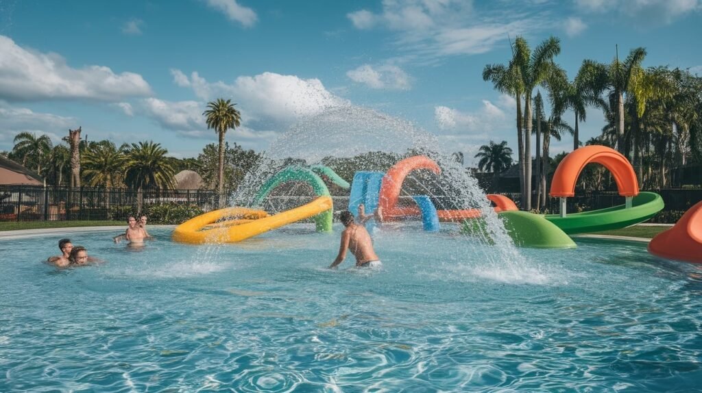 Aesthetic Water Park Captions for Instagram