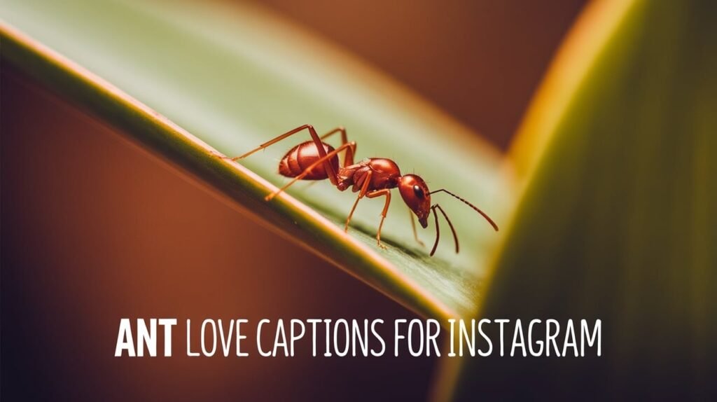  Ant Love Captions for Instagram