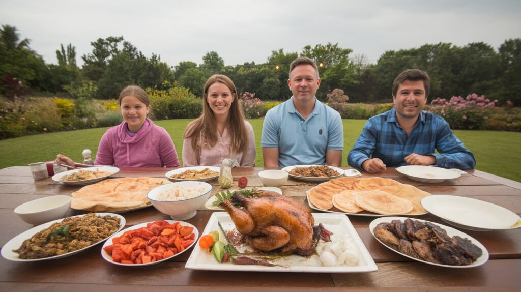 Arabic Food Captions for Family