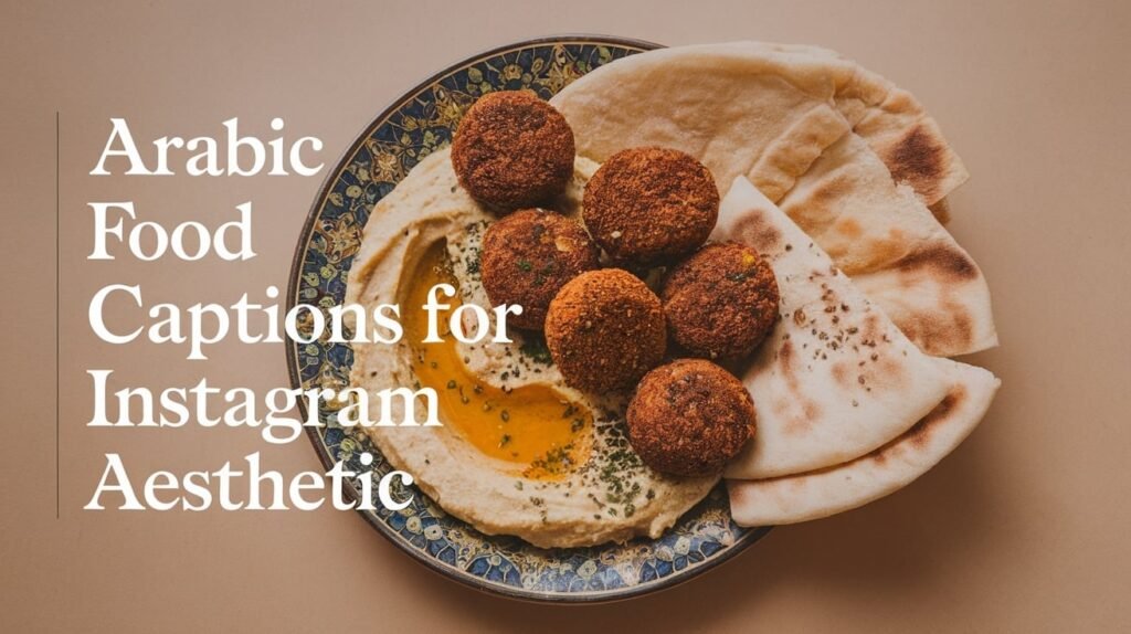Arabic Food Captions for Instagram Aesthetic