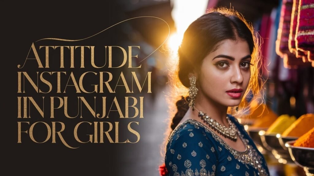 Attitude Instagram Bio in Punjabi for Girls