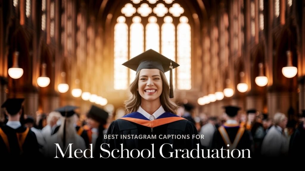 Best Instagram Captions for Med School Graduation
