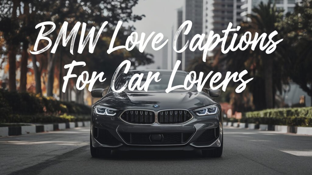 BMW Love Captions For Car Lovers