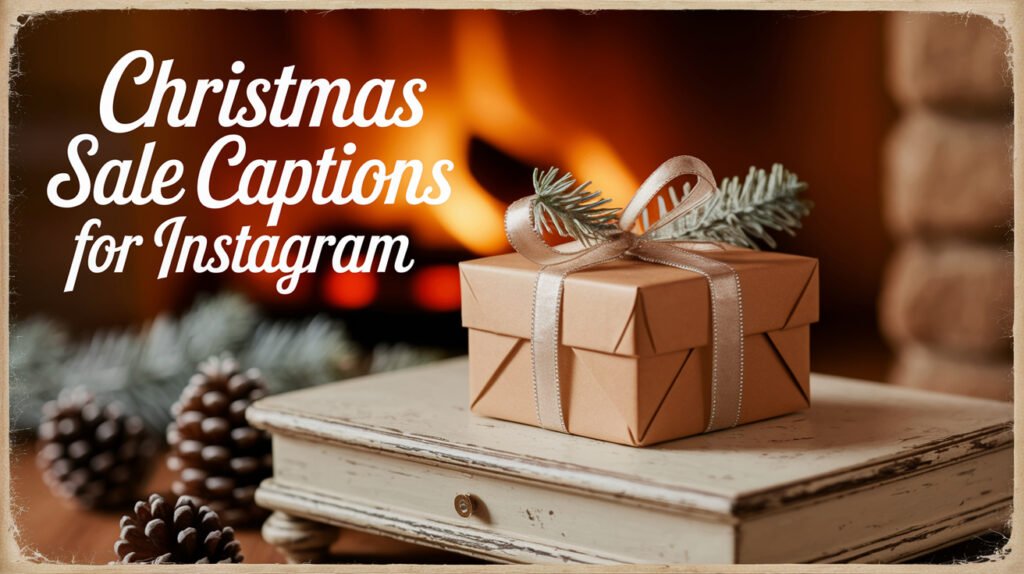 Christmas Sale Captions for Instagram
