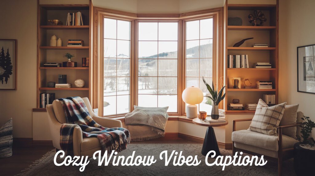 Cozy Window Vibes Captions