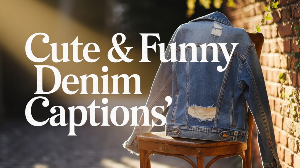 Cute & Funny Denim Captions