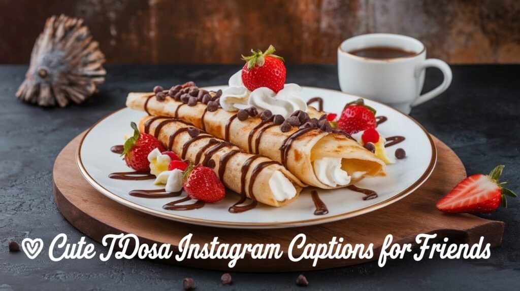 🥰 Cute Tdosa Instagram Captions for Friends