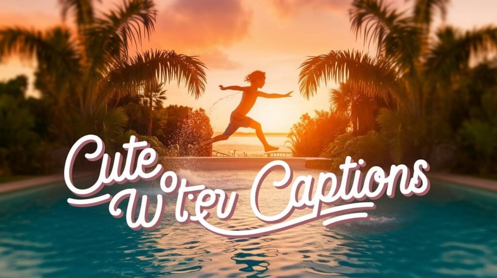 Cute Water Park Captions