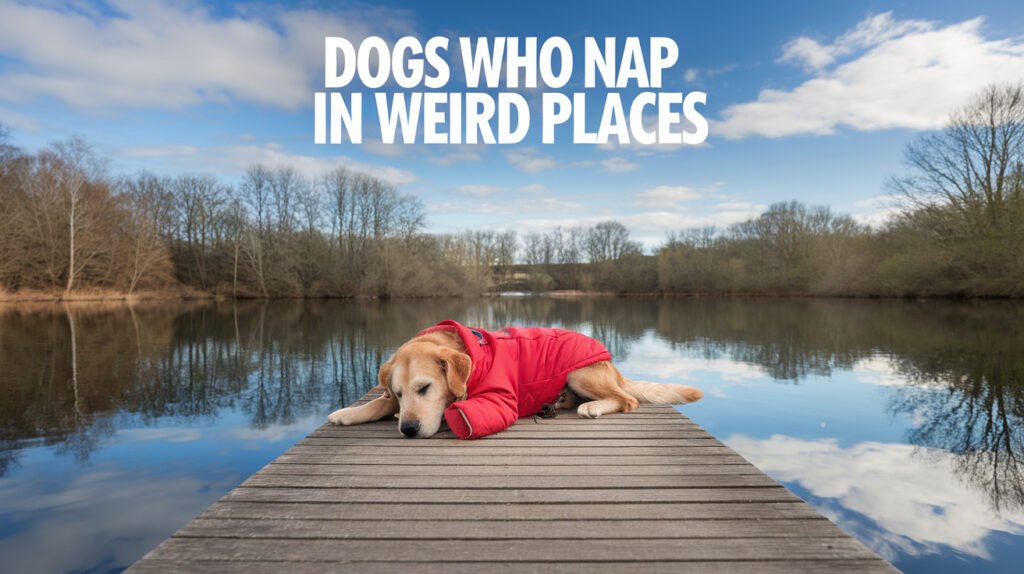 Dogs Who Nap in Weird Places