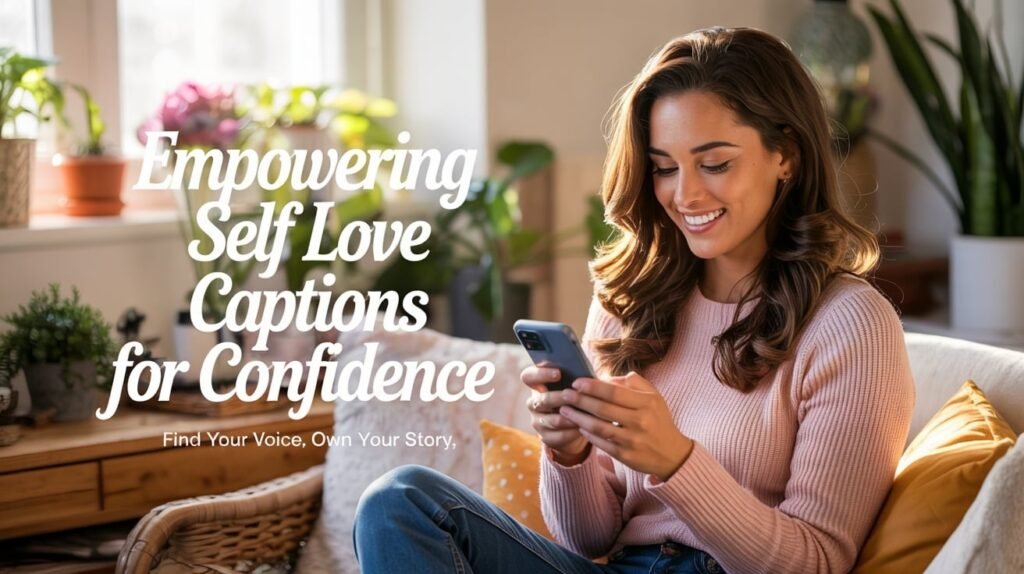 Empowering Self Love Captions for Confidence
