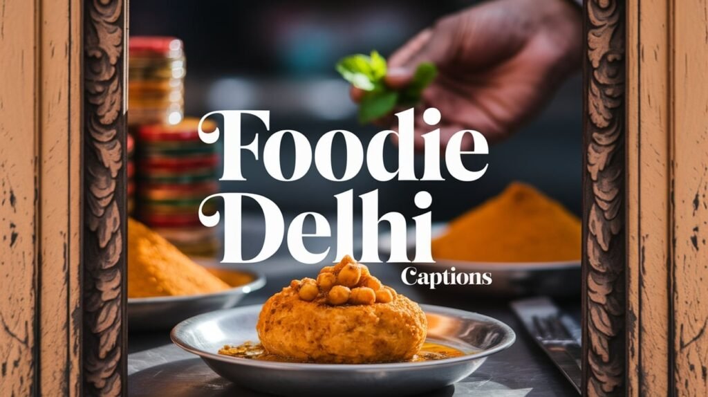 Foodie Delhi Captions