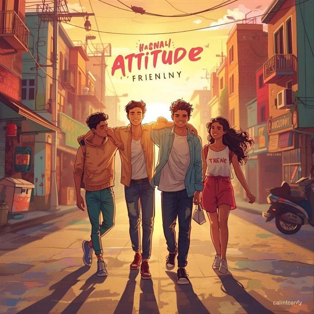 Friendship Attitude Boys Instagram Captions in Hindi