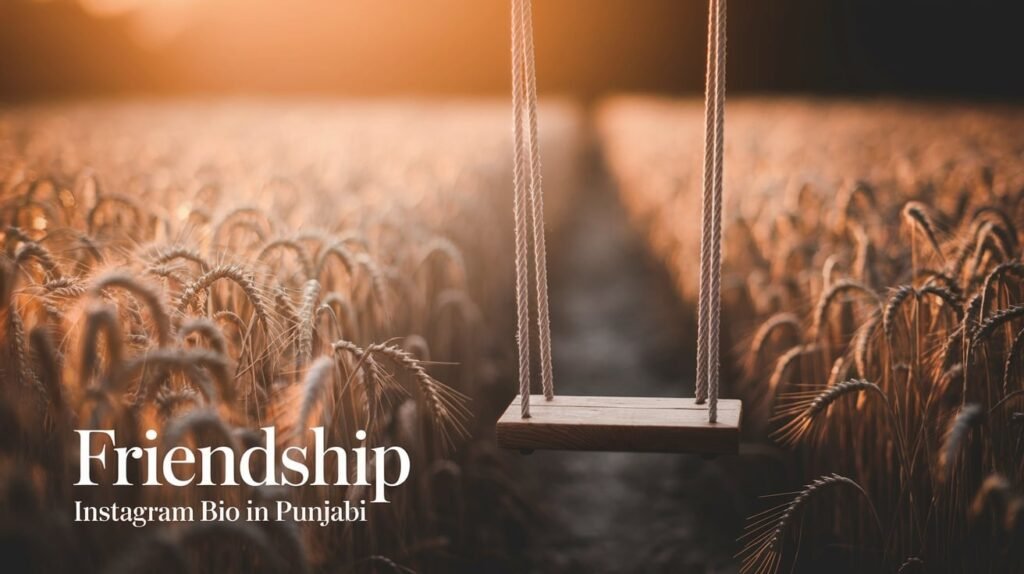 Friendship Instagram Bio in Punjabi