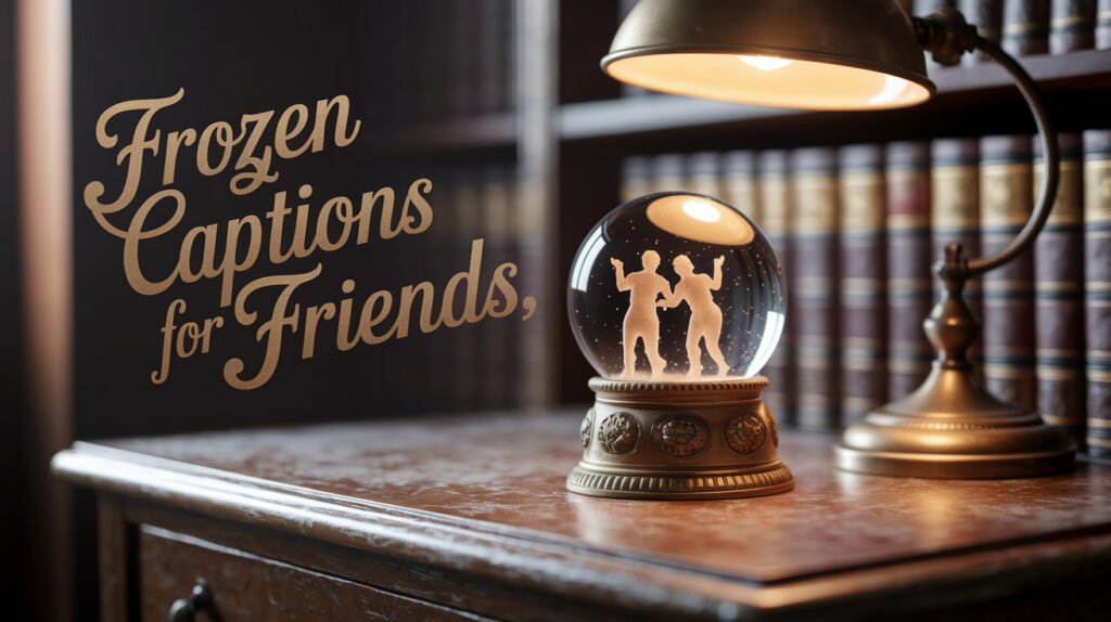 Frozen Captions for Friends