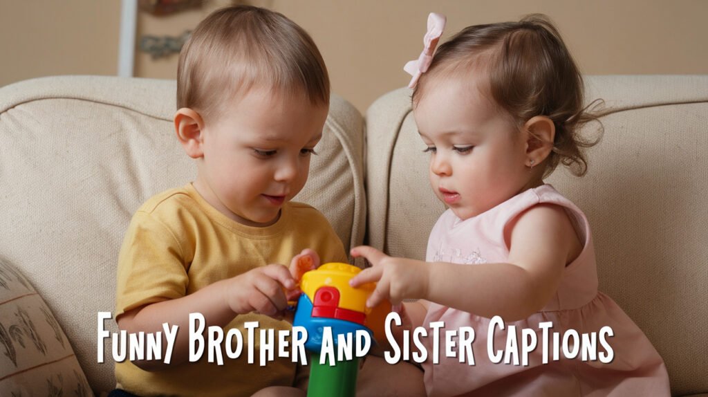 Funny Brother and Sister Captions