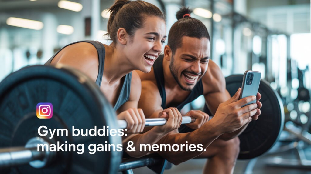 Funny Gym Partner Captions for Instagram