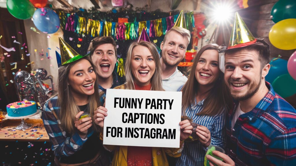 Funny Party Captions for Instagram