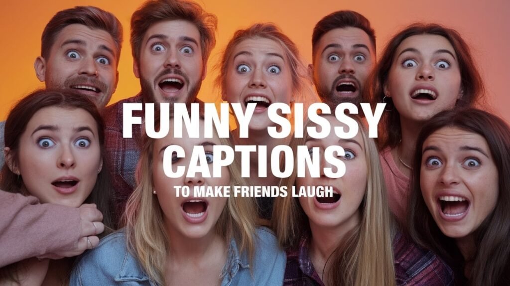Funny Sissy Captions to Make Friends Laugh