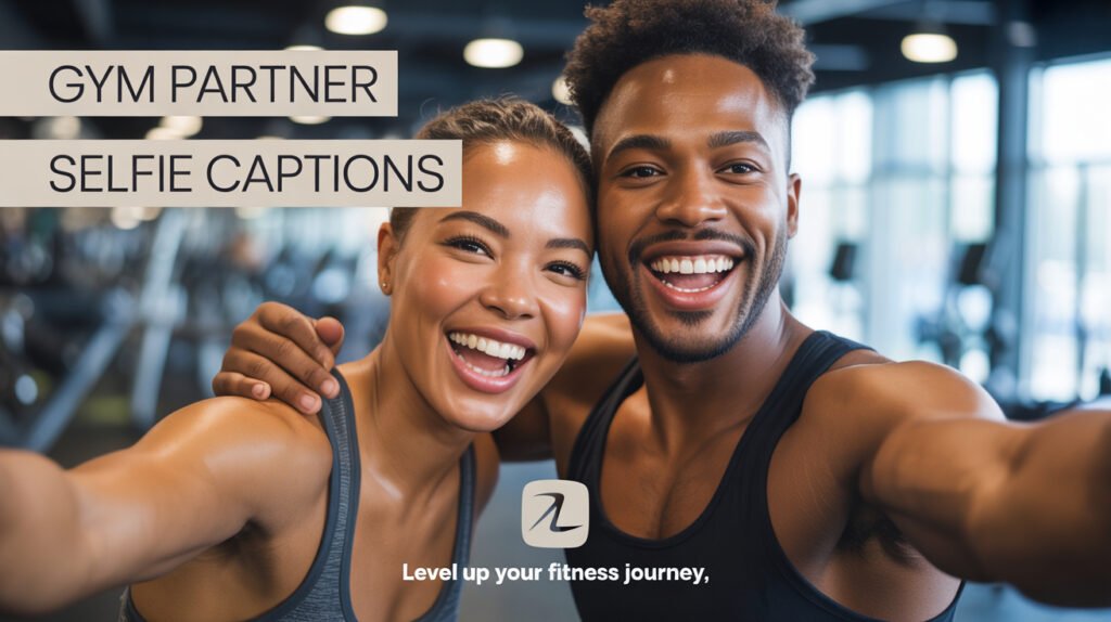 Gym Partner Selfie Captions