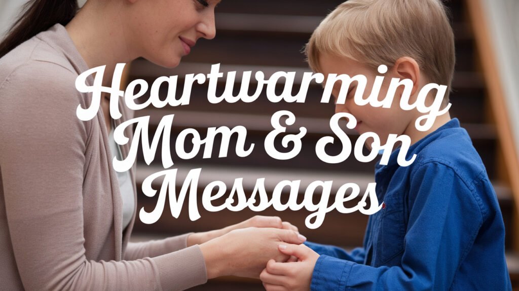 Heartwarming Mom & Son Messages
