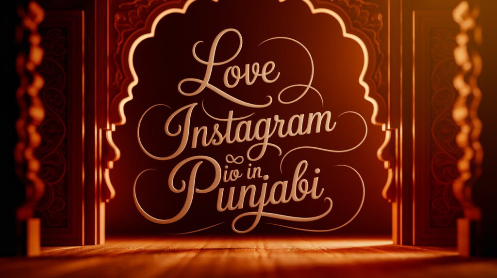 Love Instagram Bio in Punjabi