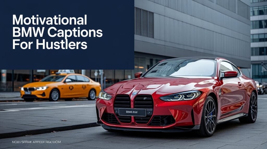 Motivational BMW Captions For Hustlers