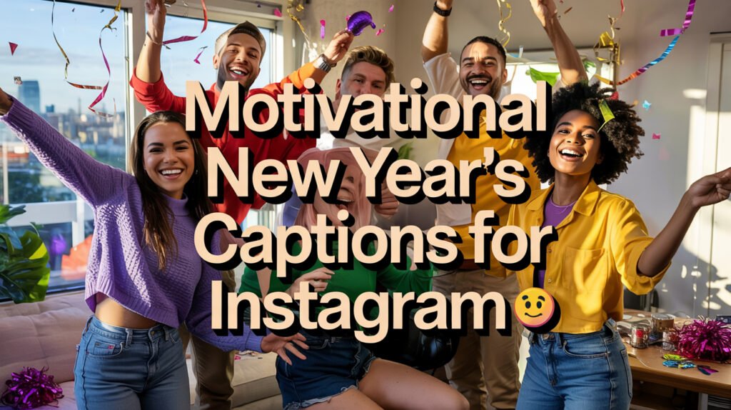 Motivational New Year’s Captions for Instagram