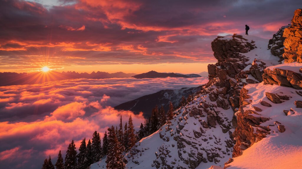 Mountain Adventure Captions