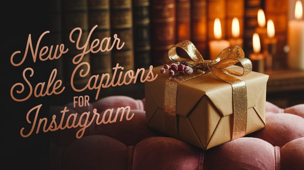 New Year Sale Captions for Instagram