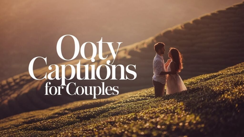 Ooty Captions for Couples