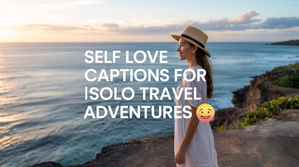 Self Love Captions for Solo Travel Adventures 