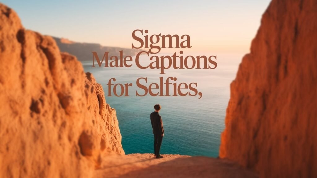 Sigma Male Captions for Selfies