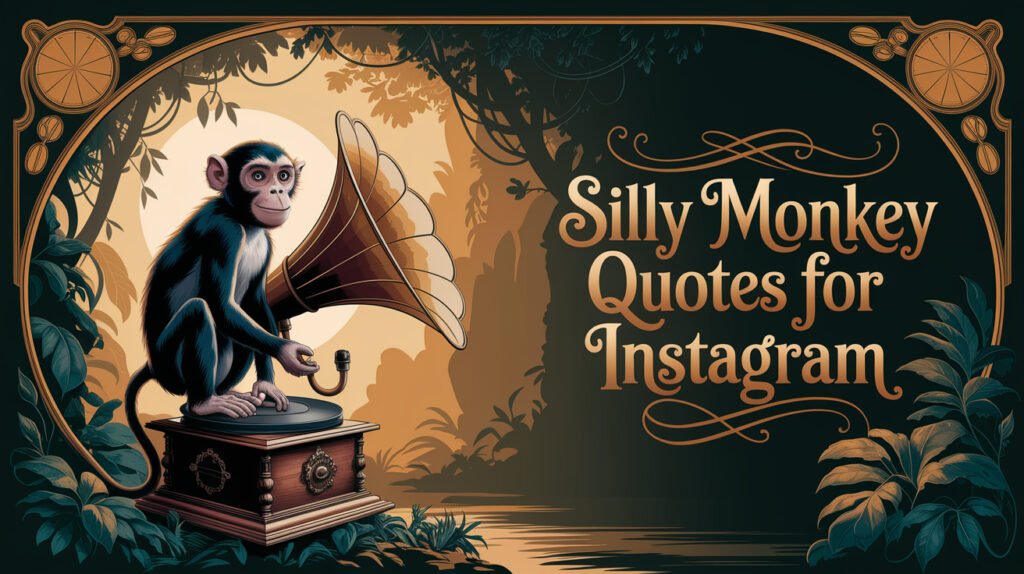 Silly Monkey Quotes for Instagram