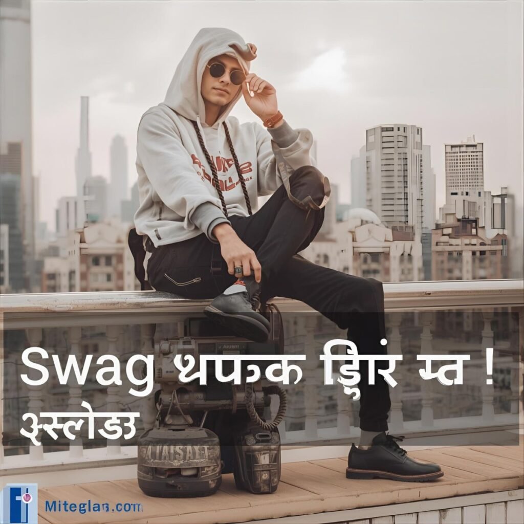 Swag Attitude Boys Instagram Captions in Hindi