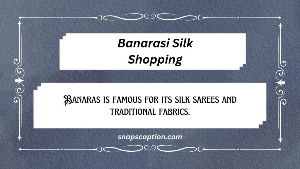 Banarasi Silk Shopping