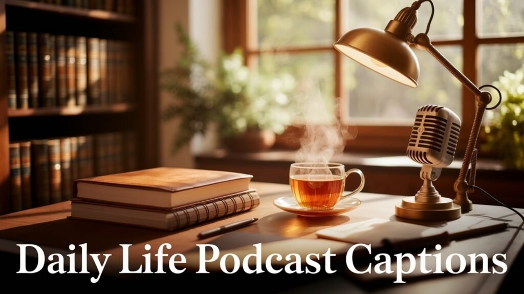 Daily Life Podcast Captions