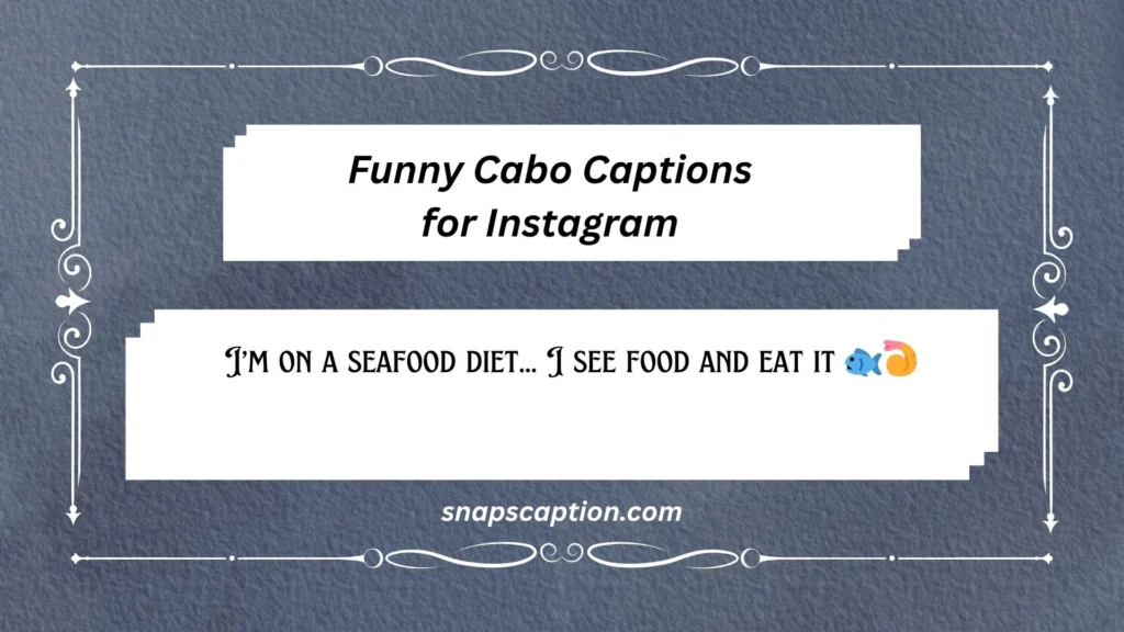 Funny Cabo Captions for Instagram