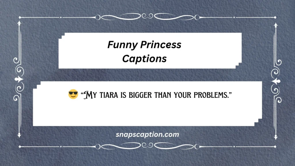Funny Princess Captions