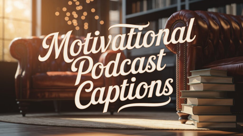 Motivational Podcast Captions